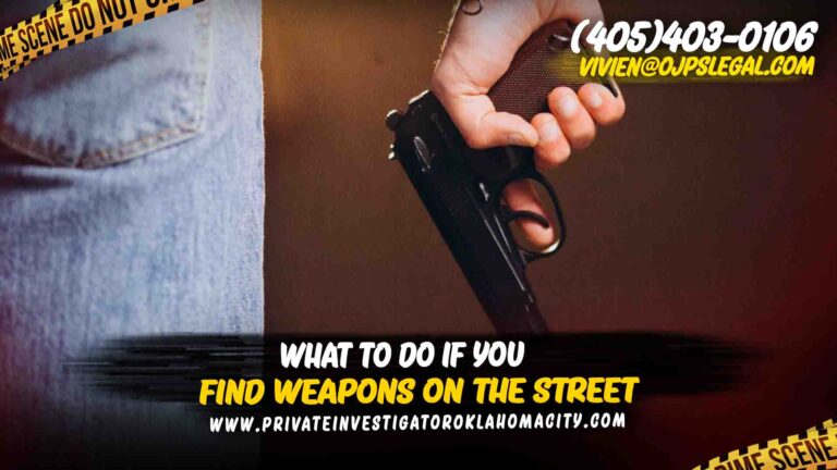 Find Weapons on The Street
