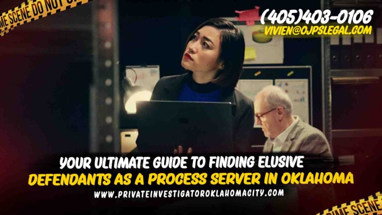 Defendants As A Process Servers In Oklahoma