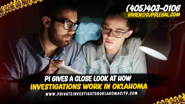 Investigations Work In Oklahoma
