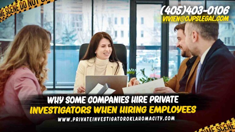 Investigators When Hiring Employees