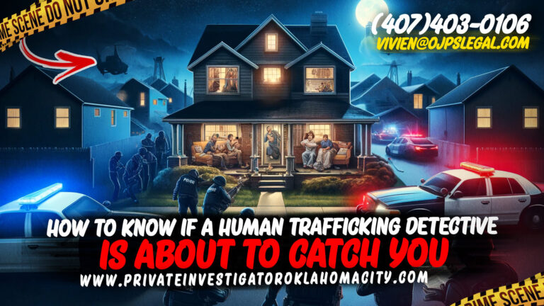 How Traffickers Know Detectives Are Close: Insights from Investigator