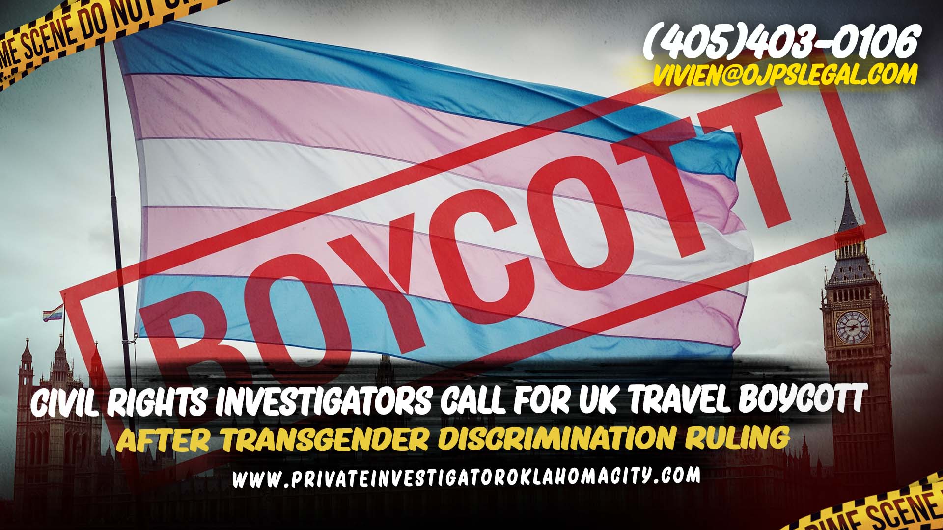 Civil Rights Investigators Call for UK Travel Boycott After Transgender Discrimination Ruling