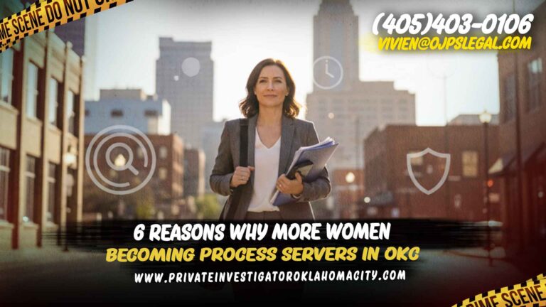 Women are Becoming Process Servers