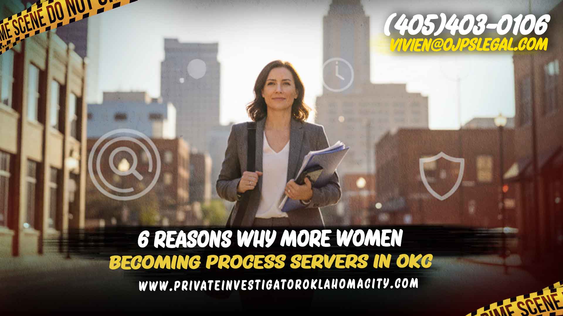 Women are Becoming Process Servers