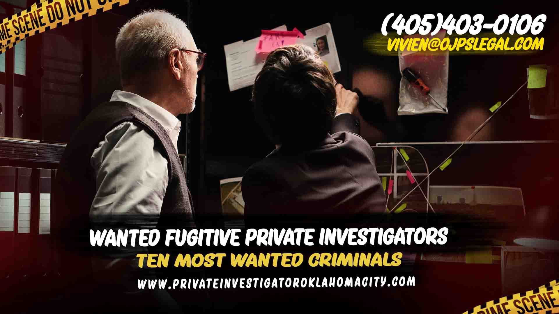 Fugitive Private Investigators Ten Most Wanted Criminals