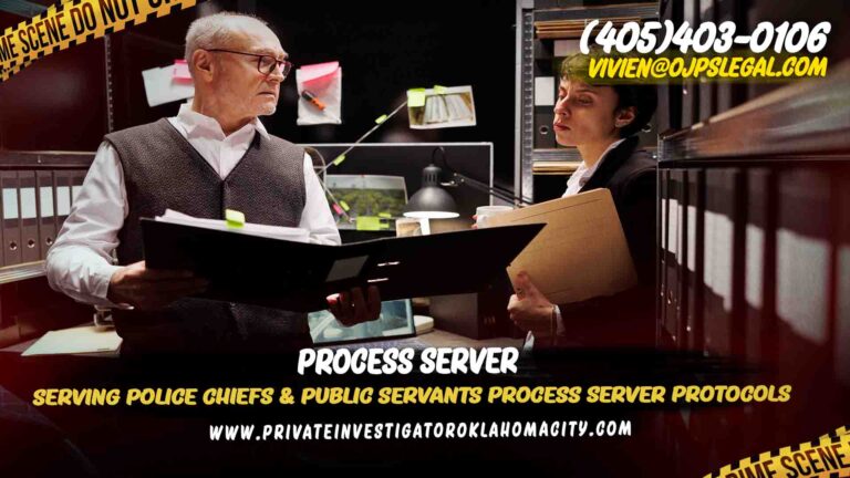 Police Chiefs & Public Servants Process Server Protocols