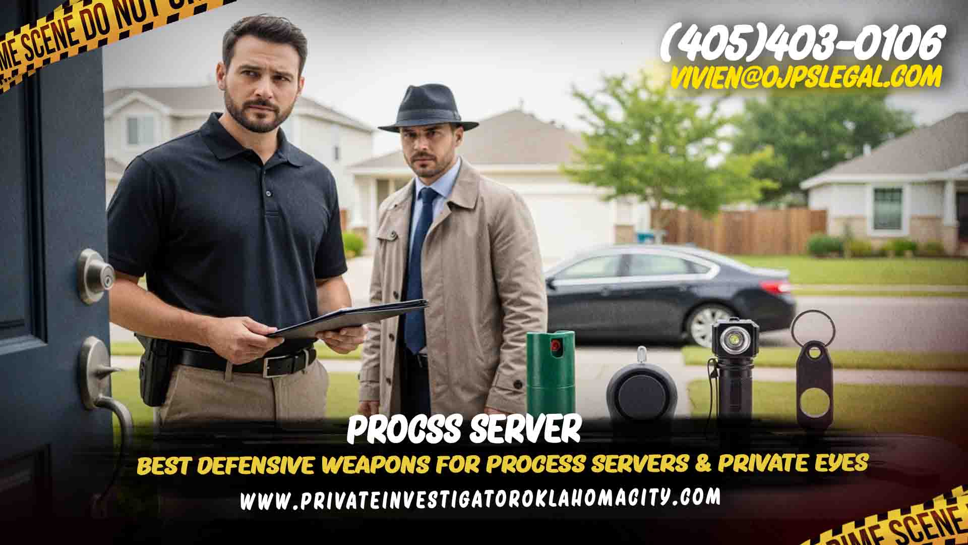 Defensive Weapons for Process Servers