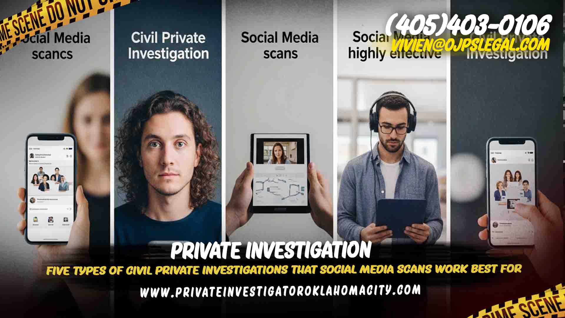 Five Types of Civil Private Investigations