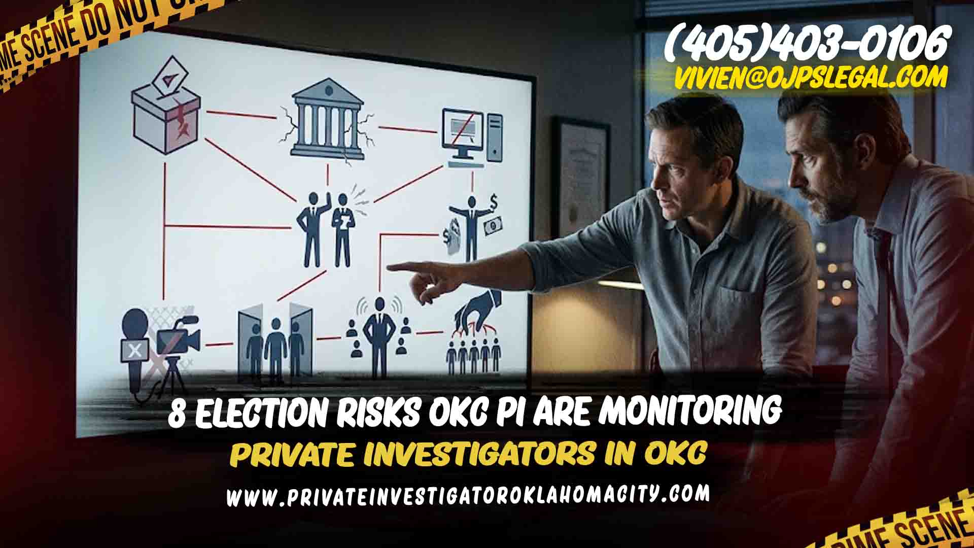 8 Election Risks OKC Private Investigators Are Monitoring