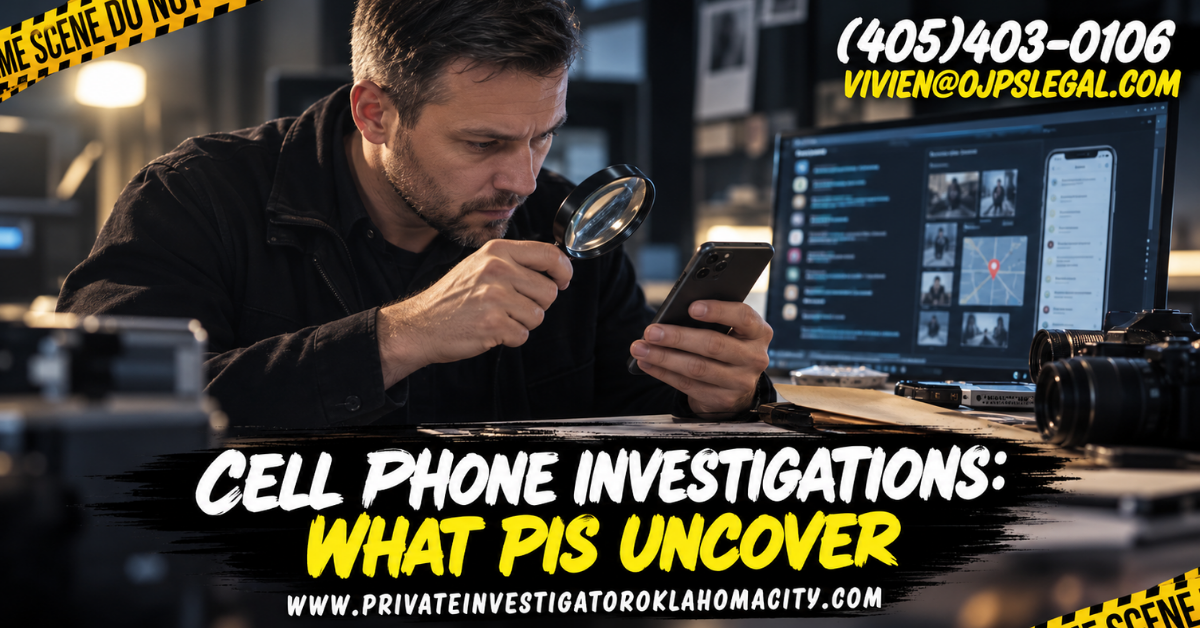 Cell Phone Investigations What Private Investigator Uncover