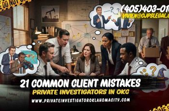 21 Common Client Mistakes That Drive Away the Best Oklahoma PIs